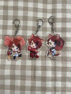 すとぷり 莉犬くん アクリルキーホルダー 3個セット
