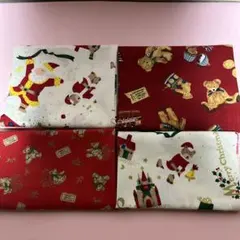 クリスマス柄生地