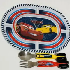 カーズ　プラスティック製 食器セット