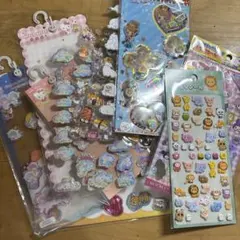 【訳あり品】使いかけシールまとめセット13種