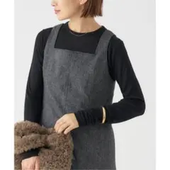 IENA リヨセルカシミヤロングTシャツ