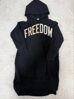 DENIM DUNGAREE ワンピースパーカー