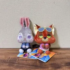 ズートピア2 ＆youマスコット vol.2. ニック ジュディ 2体セット