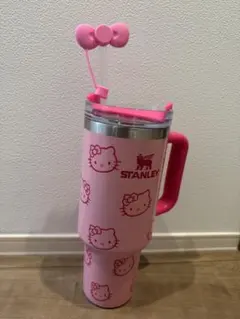訳あり】日本未入荷 キティコラボ ピンクSTANLEY スタンレータンブラー