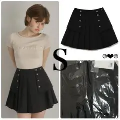andmary Trench pleats mini skirt black - メルカリ