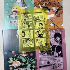 鬼滅の刃 クリアファイルセット A5