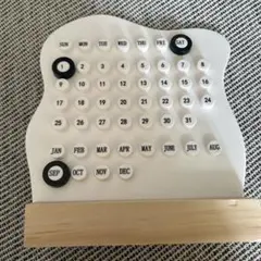 波型デザイン 卓上カレンダーのサムネイル