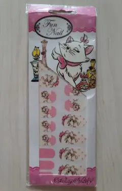 ディズニー　マリーちゃんネイルシール　未使用