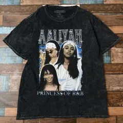 ビンテージ　古着　AALIYAH アリーヤ　ミュージック　メンズ　半袖tシャツ