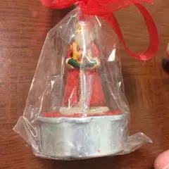 ○サンタクロース？ 置物 キャンドル