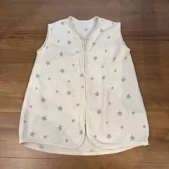 ユニクロ　星柄フリーススリーパー 60〜100cm