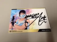 女子プロレス　マリーゴールド　直筆サイン入りカード　ビクトリア弓月　トレカ ビクトリア弓月 マリーゴールド 直筆サイン入りトレカ トレーディング