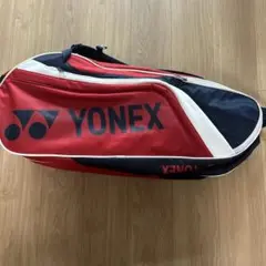 YONEX テニスバッグ 赤/紺　ミニテニスラケットバックのセット
