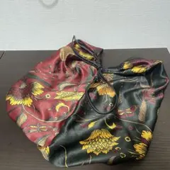 ZARA リバーシブル花柄トートバッグ