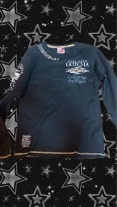 a*i様 y2k グランジ　お兄系　平成　ロングスリーブTシャツ ブラック