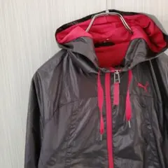 PUMA　プーマ　ナイロンパーカー　フルジップ　レディース