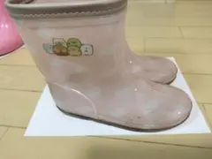すみっコぐらし　長靴　19cm レインブーツ　ピンク