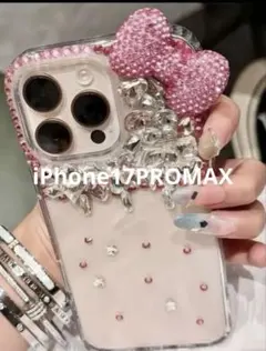 SHEIN キティちゃん風スマホケース　ピンク　iPhone17Pro MAX
