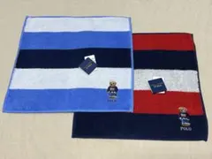 ポロベア　ハンカチ　タオルハンカチ　2枚セット ラルフローレン　ベア
