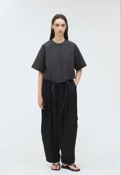 ito fukuoka 作家 バックオープンオールインワン黒 - メルカリ