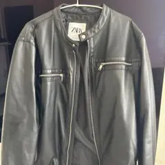 ZARA フェイクレザージャケット