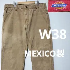 ディッキーズ ダック地 ペインターパンツ ワーク フェード W38