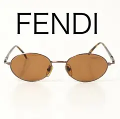 FENDI フェンディ サングラス メガネ SL7610 オーバル ケース付き