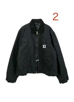 sacai × Carhartt WIP Duck Jacket Black