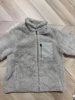 ユニクロ　防風　ボアフリースジャケット　110cm