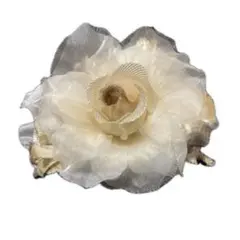 高級　コサージュ　Flower corsage ゴールド　フラワー　ブローチのサムネイル