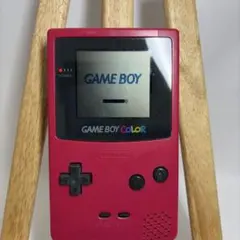 【ゲームボーイカラー本体】レッドカラー　ジャンク