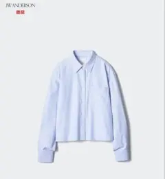 ユニクロ JW ANDERSON オックスフォードシャツ　ストライプ