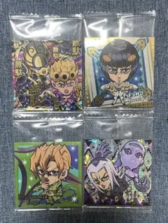 ジョジョ ウエハース シール 5部 ジョルノ ブチャラティ フーゴ アバッキオ