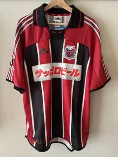 北海道コンサドーレ札幌 2001年アウェイ ウェア 赤黒 レプリカ