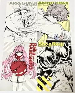 東京エイリアンズ イラストカード 4種セット