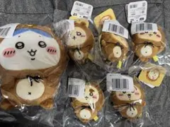 ちいかわ たぬきだもんくじ　ぬいぐるみ、マスコット6点セットのサムネイル