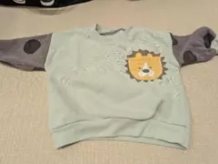 ベビー トレーナー ライオンモチーフ 80cm