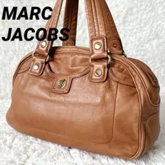 Marc Jacobs 2wayバッグ レザー ボルドーレッド ボストン y2k - メルカリ