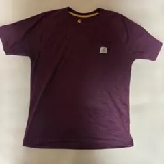 Carhartt ポケットTシャツ ワインレッドのサムネイル