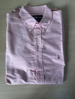 Ralph Lauren ラルフローレン　ピンクシャツ半袖 Lのサムネイル
