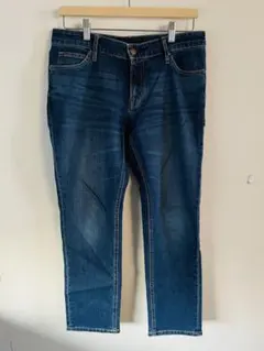 無印良品 BOY FITデニム サイズ27 Mサイズ　ダメージ加工 レディース