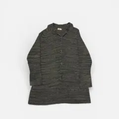 ISSEY MIYAKE Plantation メランジニットシャツ　レディースのサムネイル
