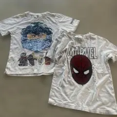 H&M レゴニンジャゴー&スパイダーマン Tシャツ 2枚セット