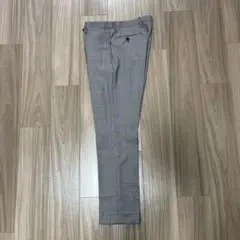 【極美品】INCOTEX ハウンドトゥース　スリムフィットテーパードパンツ