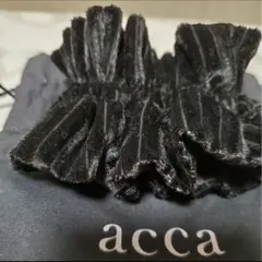 acca 限定シュシュ ブラック ☆コンプレックスビス - メルカリ