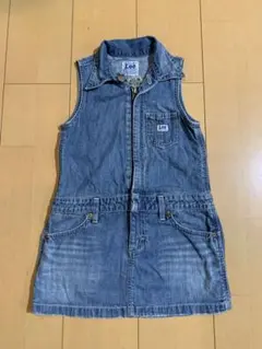 Lee ノースリーブデニムワンピース 120