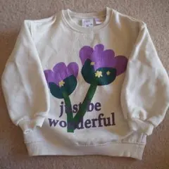 ZARA 花柄トレーナー 3-4歳