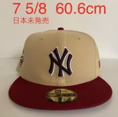 ツバ裏グレー New Era Cap 5/8 ニューエラ キャップ ヤンキース