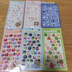 ボンボンドロップシール 6枚セット たまごっち ちいかわ