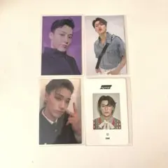 ateez outlaw everline オンライン ラキドロ トレカ サン - メルカリ